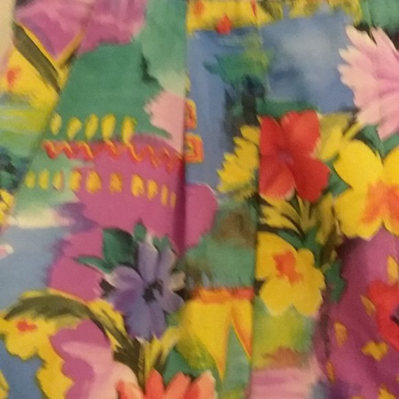 Tail Tropical Print Lined Golf Shorts Women's Sz 8 - Picture 4 of 4